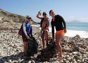 Amy and Guides Amy and Guides at Channel Islands