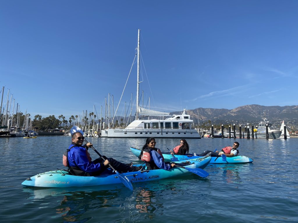 fun kayak tours santa barbara