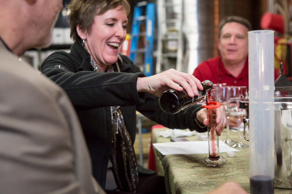 Wine blending