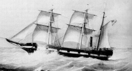 USSEdith2 USS Edith 1849